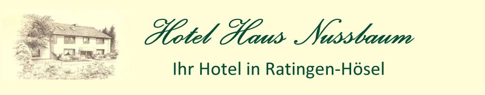 Hotel Haus Nussbaum | Ratingen-Hösel